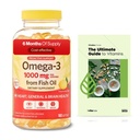 Spring Valley Omega-3 from Fish Oil 1000 mg, Maximum Care, 180 Count + Exclusive VitaMax Vitamin Guide (2 Items)