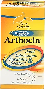 Terry Φυσικά Arthocin - Boswellia Serrata Κάψουλες με τη νύχι του διαβόλου & κουρκουμίνη - Συμπλήρωμα για την υποστήριξη της κοινής υγείας & των σπειρών - βοτανικό συμπλήρωμα Βοηθήματα Άνεση & απορρόφηση - 60 κάψουλες