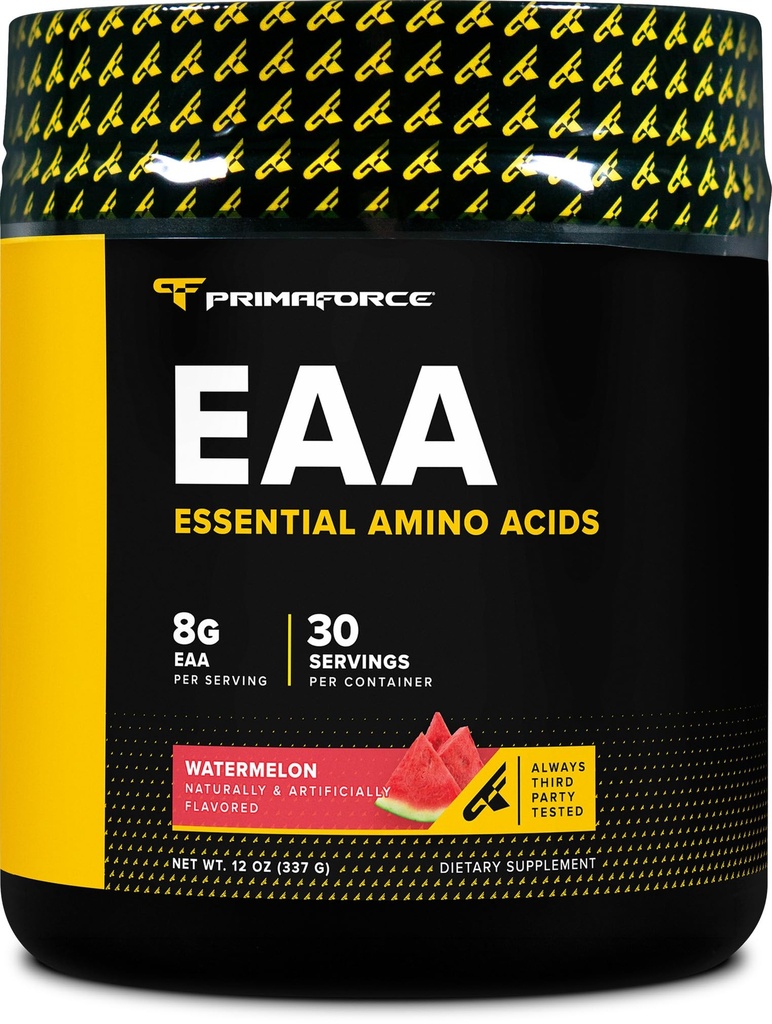 Primaforce EAA Powder (30 Servings) | Essential Amino Acids for Pre/Intra Workout and Recovery - Non-GMO and Gluten Free (Watermelon)