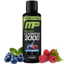 Muscle Pharm L-Carnitine 3000, The Ultimate Liquid L Carnitine Supplement for High-Performance, Supports Metabolism, Hydration & Energy, Zero Sugar, Low Calories, Blue Raspberry Flavor, 32 Servings
