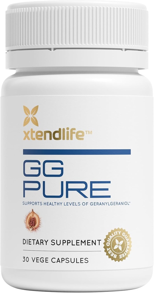 Xtendlife GG Καθαρή για τους χρήστες στατίνης, CoQ10 Υποστήριξη, οστά, μύες, και την καρδιά Υγεία - 150mg Geranylgeraniol από το Annatto Σπόροι - 30 Ημέρα προσφοράς