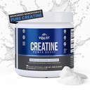 Micronized Creatine Monohydrate Powder, Vegan Creatine Powder Unflavoured, Συμπληρώματα για άνδρες, Καθαρή προπόνηση Απαραίτητα για γυναίκες, NSF Certified (150g) (5g ανά Serv) (30 υπηρεσίες) - Vida Fit