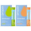 Proper Hydration Sticks – Electrolyte Powder Drink Mix Packets with Trace Minerals for Rapid Hydration + No Artificial Sweeteners – Cucumber Melon