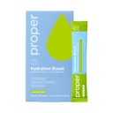 Proper Hydration Sticks – Electrolyte Powder Drink Mix Packets with Trace Minerals for Rapid Hydration – Naturally Flavored – No Artificial Sweeteners – Lemon Lime, 15 Servings