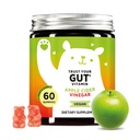 Bears with Benefits Apple Cider Vinegar Gummies – Metabolism & Detox Support with Vitamins B6, B12, Iodine & Folic Acid – Vegan. Balanced Gut (60 Gummies)