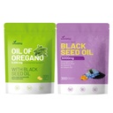 VivoNu Oil of Oregano with Black Seed Oil Capsules