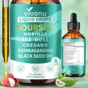 VivoNu 10-in-1 Soursop Bitters Liquid Drops 3000mg + Oil of Oregano