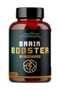 Brain Booster 38 Factor | Premium Herbal & Vitamin Blend for Focus, Clarity & Cognitive Support | Adaptogen & Mushroom Complex with Vitamin B3 | Daily Mental Performance Formula – 90 Capsules