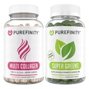 PUREFINITY Collagen Capsules + Super Greens Gummies Bundle