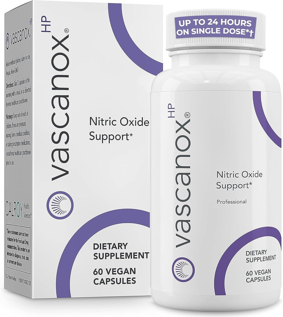 Vascanox HP - Υποστήριξη Nitric Oxide επόμενης γενιάς - Έως 24 ώρες σε εφάπαξ δόση *+