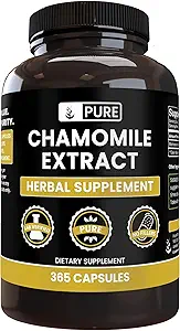 Pure Original Ingredients Chamomile Extract, (100 Capsules) Always Pure, No Additives Or Fillers, Lab Verified