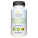 Casa de Sante FODMAP Digestive Enzymes, Χωρίς υψηλή Inulin, Keto Carnivore Infenderance Support, 18 Multi Enzyme Amylase Bromelain Lipase Lactase Protease Papain Alpha galactosidase, More - No GMO