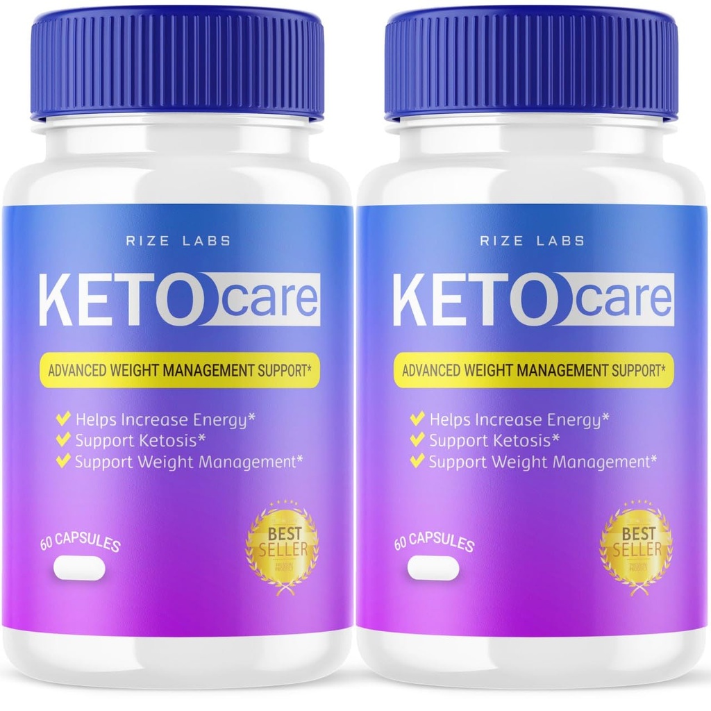 (2 Pack) Keto Care - Keto Care Capsules, Keto Care Supplement for Advanced Weight Loss, Keto Care Maximum Strength Pills to Burn Fat for Fuel, KetoCare Reviews (120 Capsules)
