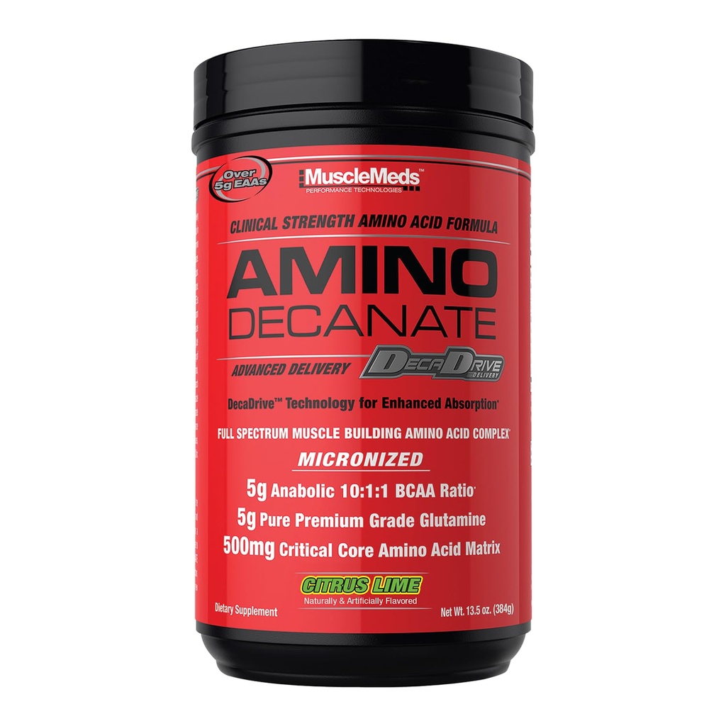 ΜύεςMeds Amino Decanate, Citrus Lime,13,5 oz (384g)