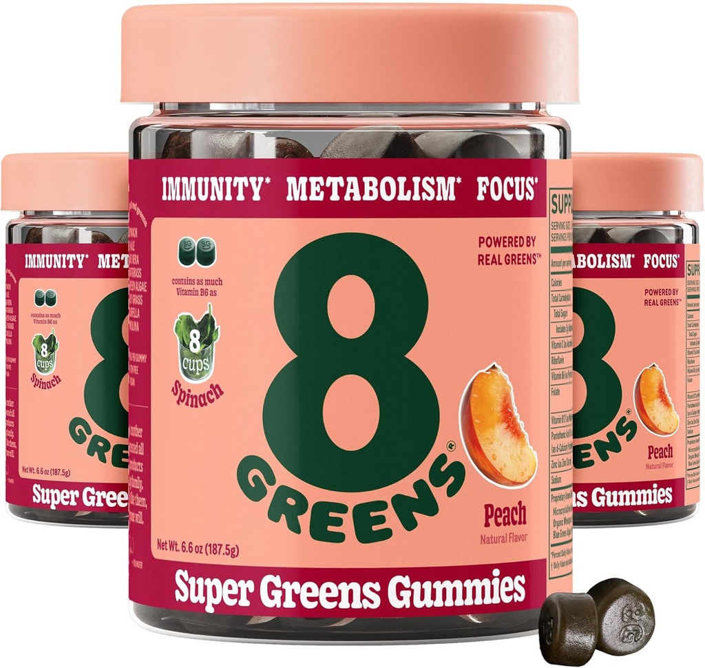 8Greens Supergreens Gummies 