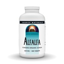 Source Naturals Alfalfa 10 Συμπλήρωμα διατροφής σιτηρών - 500 Tabletισκία