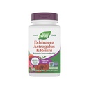 Nature's Way Echinacea Astragalus & Reishi, Premium Blend, Supports Immune Health*, 1200 mg per 3-Capsule Serving, Non-GMO Project Verified, 100 Vegan Capsules (Packaging May Vary)