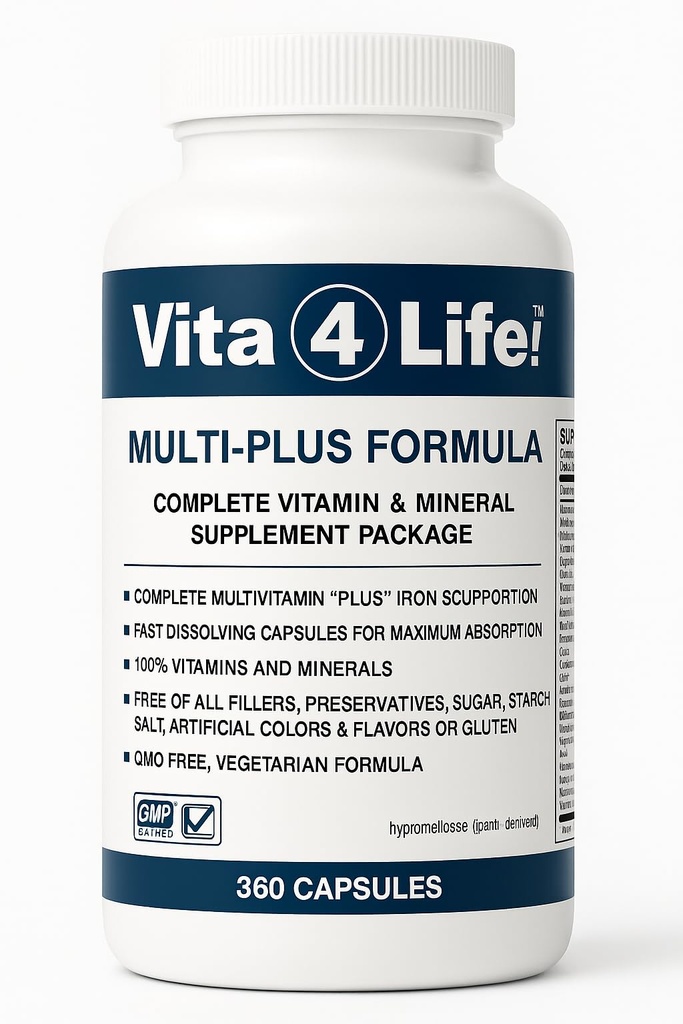 Vita4Life!® Πολυβιταμίνες Bariatric Multi-Plus Formula 