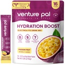 Venture Pal Sugar Free Electrolyte Powder Packets - Liquid Daily IV Drink Mix for Rapid Hydration & Party Recovery 