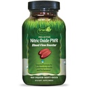Irwin Naturals Pro-Active Nitric Oxide PWR - 60 Liquid Soft-Gels - Blood-Flow Booster με L-Citrulline, Beet Root & Red Spinach