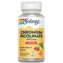 SOLARAY Chromium Picolinate 1000mcg Lozenges - Chromium Picolinate Supplement for Men & Women - Supports Healthy Blood Glucose and Overall Wellness - Natural Lemon-Raspberry Flavor, 100 Servings