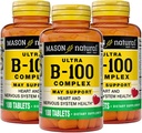 MASON NATURAL Ultra B, 100 Complex, 300,Day Supply, για την κανονική ανοσοποιητική υποστήριξη και την ενέργεια Μεταβολισμός, 3 Pack