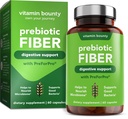 Vitamin Bounty Prebiotic Capsules - PreforPro® Prebiotics Supplement for Women & Men Digestive Health & Advanced Gut Health – No Fiber, No Bloating – Boosts Probiotic Effectiveness – 60 Vegan Cap