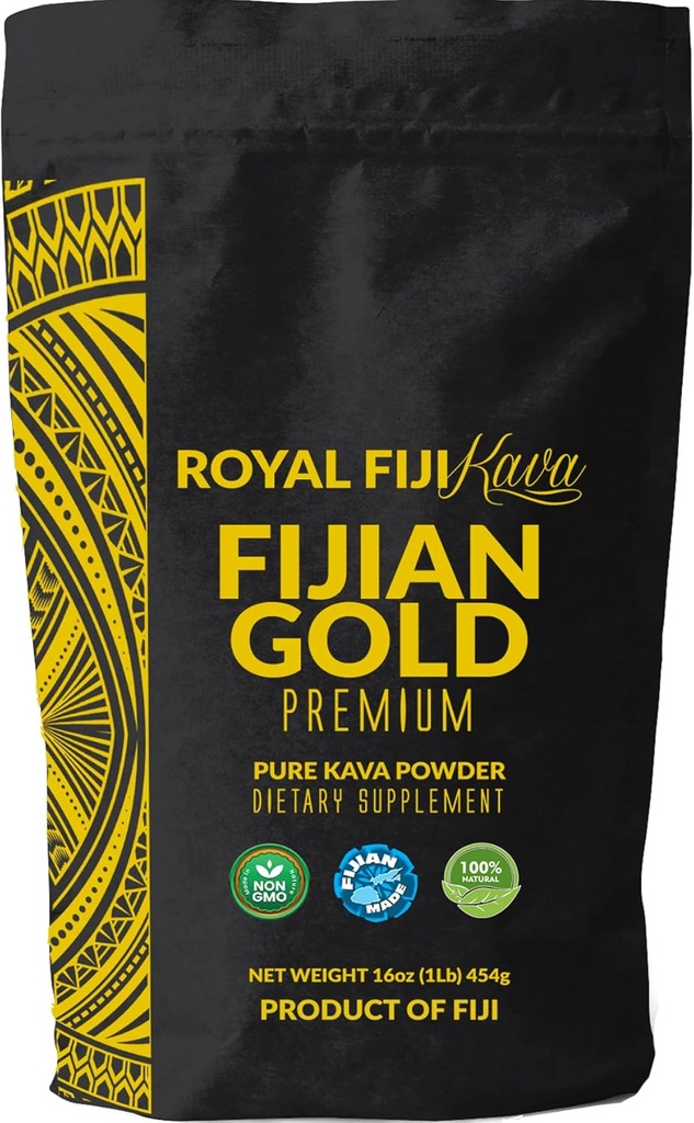 Κάβα σε σκόνη Fiji Gold Premium 5+ Χρόνια  Maturared Kava Root Πλήρης δύναμη Κάβα Κάβα από τα νησιά Φίτζι Βιολογικός αυξάνεται σούπερ δύναμη Κάβα ρίζα
