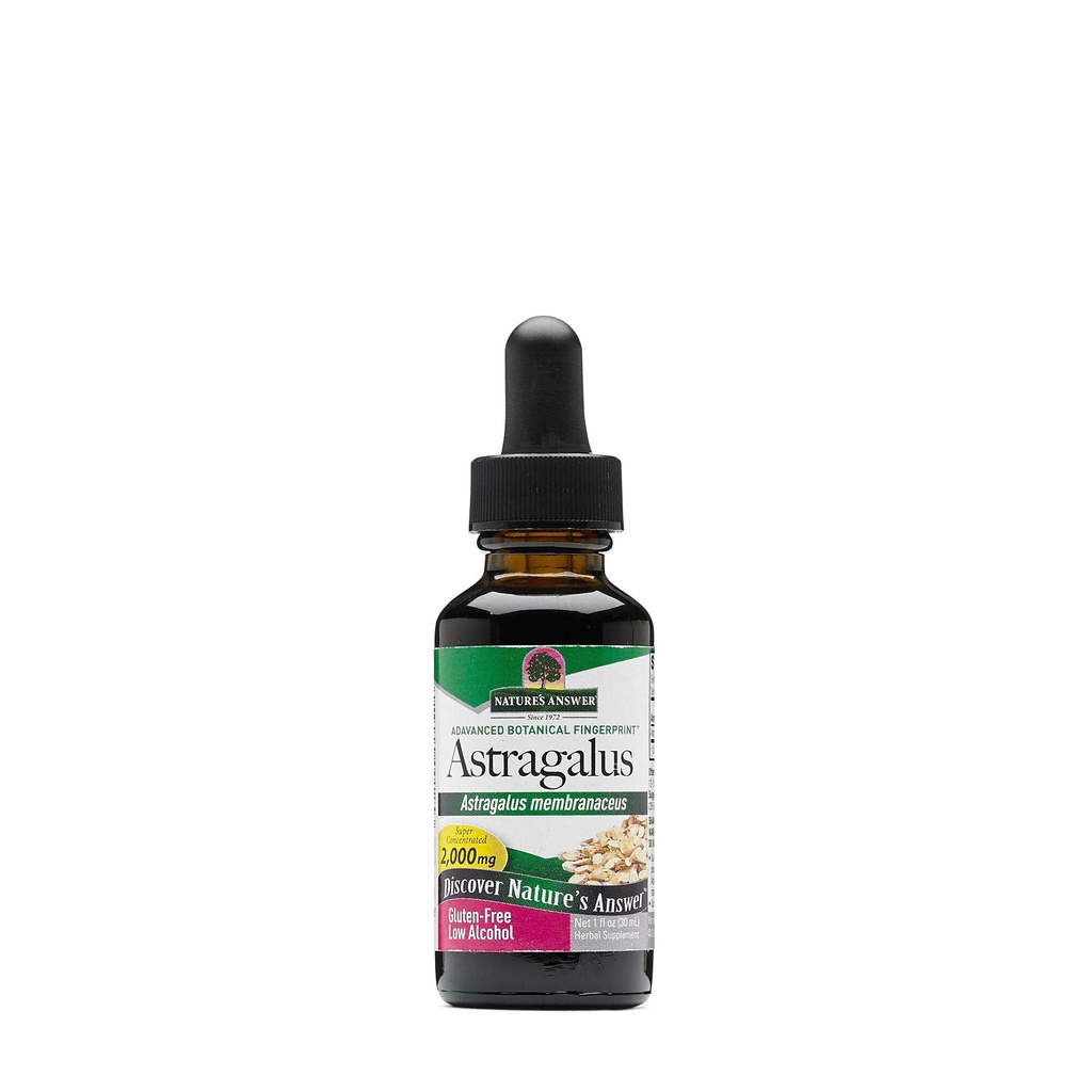 Nature's Answer Astragalus Root with Organic Alcohol, 1-Fluid Ounce