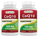 Best Naturals COQ10 100 mg & COQ10 600 mg