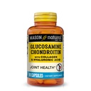 MASON NATURAL Glucosamine Chondroitin με Κολλαγόνο & Υαλουρονικό οξύ, κάψουλες 45 ημερών για κανονική κοινή, κινητικότητα, ευελιξία, & υποστήριξη γήρανσης, 90 κάψουλες