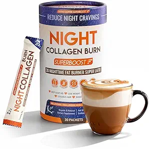 Night Collagen Burn - Απώλεια βάρους & Belly Fat Burner & Sleep Aid for Women & Men 