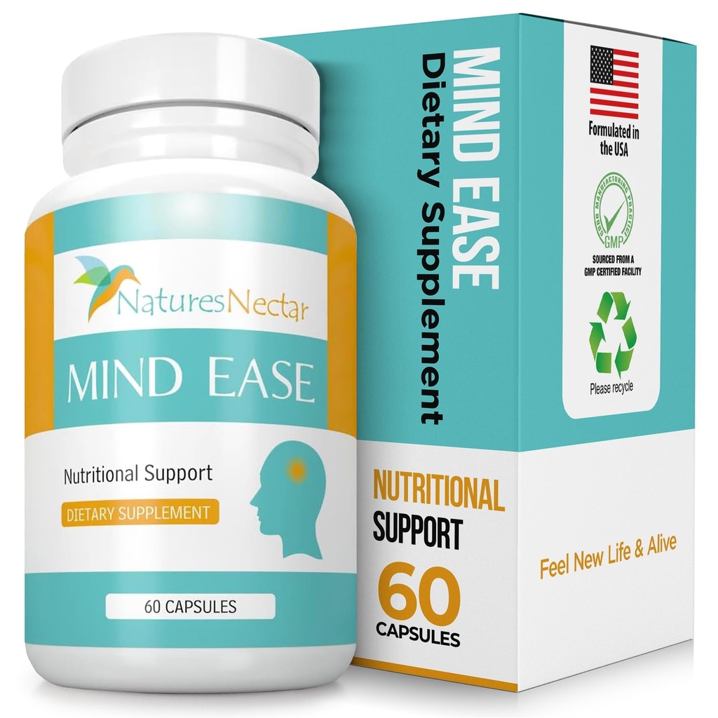 Nature's Nectar Migraine Prevention Feverfew Capsules – PA Free Butterbur Root, Riboflavin 400 mg, Magnesium & Feverfew – Natural Migraine Supplement – 60 Capsules