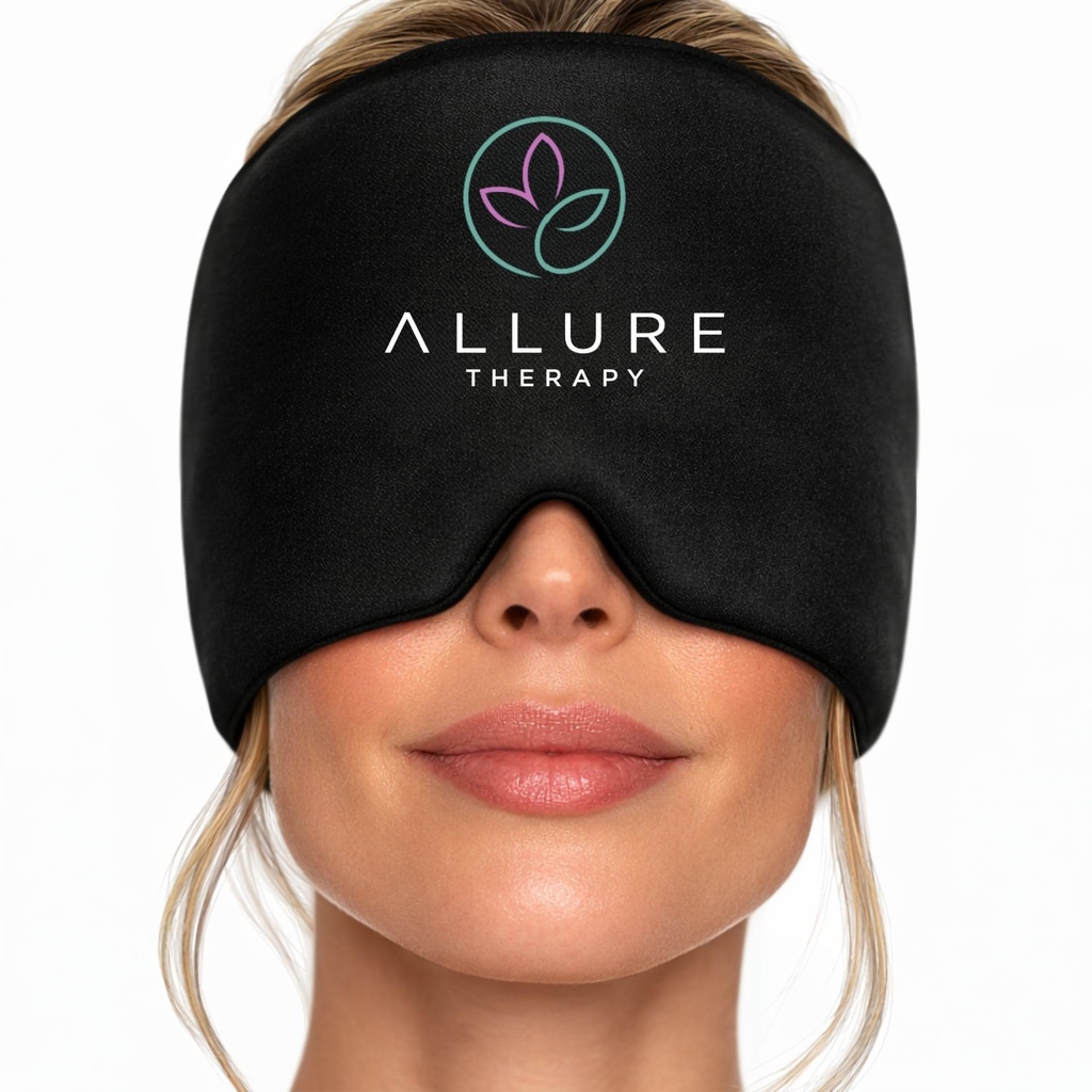 Migraine Relief Cap – Hot & Cold Headache Relief Cap | 1.4 LB Gel Ice Cap for Migraines | Migraine Hat | Tension & Stress Relief | One Size Fits All