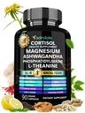Adndale Cortisol Supplements for Women. Ashwagandha Supplements with Magnesium Glycinate, L-Theanine & More. Cortisol Reducer for Women - 90 Capsules