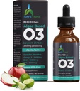 Ωμέγα 3 σταγόνες υγρού Vegan - DHA & EPA από Algae Oil - 60 ml μπουκάλι σταγονόμετρο - 2000 mg ανά υπηρεσία - Υποστηρίζει το συνολικό συμπλήρωμα ευεξίας σώματος για όλη την οικογένεια