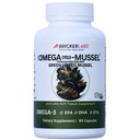 Bricker Labs Omega Cyclo - Mussel Joint Health Supplement, Premium New Zealand Green Lipped Mussel, Full Spectrum Omega Joint Supplements for Joint Health and Comfort, 90 Capsules