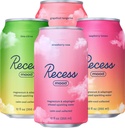 Διάλειμμα Μαγνήσιο Διασποράς & Adaptogen Drink, Relaxation Beverage, 12 Ουγγιά (Variety Pack, 12 Pack)