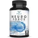 VALI Neuro Force Brain Booster Supplement for Focus, Memory, Clarity & Energy. Επιπλέον δύναμη Nootropic Γνωστική λειτουργία Υποστήριξη για την ψυχική απόδοση. με φυσική καφεΐνη. 60 Κάψουλες λαχανικών