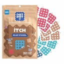 NATPAT Magic Patch Itch Relief Stickers - Insect Bite Patch for Mosquitos, Ticks, Midges, Sandflies, and Bed Bug Bites - Buzzpatch - 32 Count