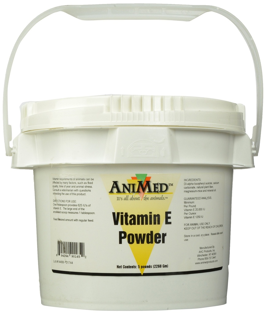 AniMed Vitamin E Powder 5# 1250 IU/OZ