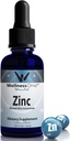 WellnessOne Ionic Liquid Zinc Drops for Immunity Support - Εξαιρετικά απορροφήσιμα συμπληρώματα ψευδαργύρου για παιδιά & ενήλικες - ΗΠΑ Tested, Vegan, Non-GMO, Gluten-free, 1,67 fl oz