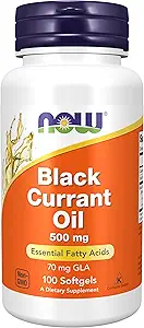 Now Foods, Black Currant Oil, 500 mg, 100 Softgels