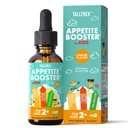 Appetite Booster Drops for Kids - Toddler Liquid Formula to Support Healthy Nutrient Absorption with Vitamins B1 B3 B6 B12 Zinc & L-Lysine - Ages 2+ - Sugar-Free 2 Fl Oz