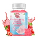 Lithium Orotate 5mg Gummies | Plant-Powered Bioavailable Chewable Lithium Supplement | Support for Daily Tension Balance & Healthy Aging | Non-GMO, Vegan, Gluten-Free | 60 Counts