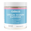 Lithium Orotate 5mg, 10mg, Lithium Orotate Gummies for Daily Balance, Brain Health, Cognitive & Memory & Clarity, Low Dose Lithium Supplement, Highly Absorbable, Sugar Free, Pectin-Based, Berry, 90