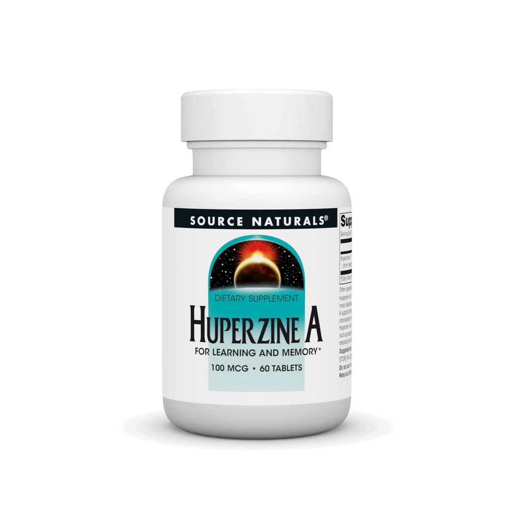 Source Naturals Huperzine A for Learning & Memory* - 100 mcg, 60 δισκία