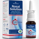 NOVEHA Nasal Spray - 1% Povidone-Iodine Spray, βιταμίνη D3, Aloe-Vera - Nasal Cleanser (30mL)