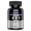 Synergy-T Testosterone Booster Supplement for Men, Total Male Performance, Liposomal Absorption System, 100% Transparency with Ashwagandha, DIM, Turkesterone, Zinc & Tongkat Ali, 60 Count