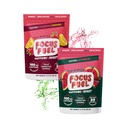 FocusFuel Energy Chews Variety Pack – Watermelon & Strawberry Lemonade Flavors (2-Pack, 30 Servings Total) – 100mg Natural Caffeine + Nootropics – Clean, Refreshing Energy with No Crash